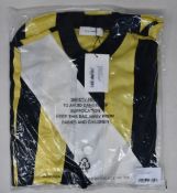 An as new Wales Bonner Jockey satin sunshine panelled shirt (Size 48).