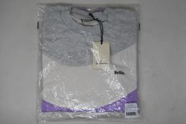 An as new Drole De Monsieur Slogan Pocket sweatshirt (S).