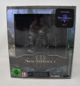 A boxed as new SpellForce 3 Soul Harvest Limited Collectors Edition for PC (Some damage to