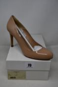 A pair of as new L.K. Bennett Stila patent shoes (EU 38 - RRP £229).