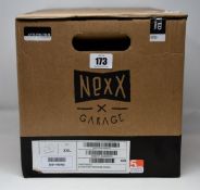 A boxed as new NEXX x Garage X.G100 R Motordrome helmet in Green (Size: XXL).