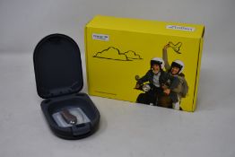 Two boxed as new Interton Ready 2 RD280-DW Wireless Hearing Aids in Brown (Individually boxed,