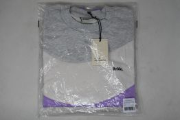 An as new Drole De Monsieur Slogan Pocket sweatshirt (M).