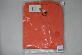 An as new Drole De Monsieur Slogan Pocket sweatshirt (L).