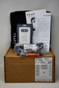 A boxed as new VIAVI NSC-100 Network and Service Companion with carry bag and XGS-PON ONU with MAC