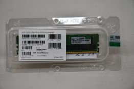 An as new Hewlett Packard Enterprise HPE 32GB 2Rx4 PC4-2933Y-R Smart Kit (P/N: P00924-B21) (