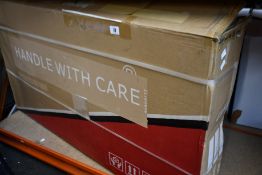 An as new SAVA bicycle in black and grey (Note: This item is still packed in the box and model is