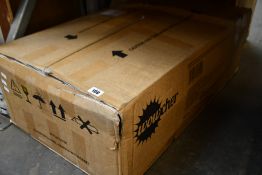 A Wowcher 4 Piece Rattan Outdoor Furniture Set in black (GIT-00121).