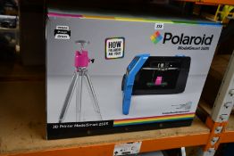 A boxed as new Polaroid Smart 250S 3D Printer (Filament , PSU, Manuals included) (Box sealed).