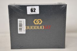 Five DuoDuoGo J3 (5 x Black) mobile phones.