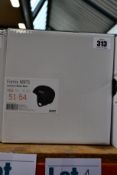 A boxed as new POC Fornix MIPS Helmet - Uranium Black Matt (XS-S, 51-54).