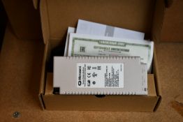 A boxed as new Microsemi power over ethernet DC injector 60W (Model: PD-9501/GR/SP/AC) (NOTE: UK