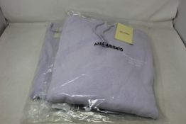 Two as new Axel Arigato Reunited hoodies (L).