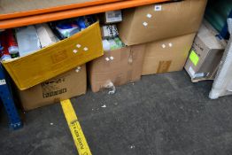 Five boxes of miscellaneous small items.