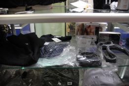 Assorted men's and women's as new Calvin Klein underwear and clothing (12 items/packs).