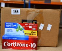A quantity of Cortizone 10 hydrocortisone anti itch cream (2oz tubes).