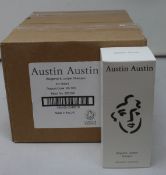 Twelve boxed as new Austin Austin Bergamot & Juniper shampoo (300ml).
