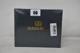 Five DuoDuoGo J3 (5 x Black) mobile phones.