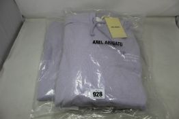 Two as new Axel Arigato Reunited hoodies (XL).