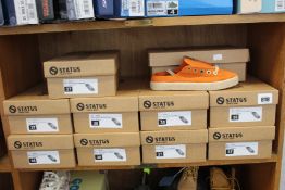Ten pairs of as new Status Made In Spain shoes (All 37,38).