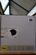 A boxed as new POC Obex MIPS communication helmet - Uranium Black Matt (XL-XXL, 59-62).