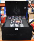 A Magic the Gathering x Dungeons and Dragons large promotional puzzle box, contents include: 5x