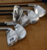 Six as new XXIO Irons (5, 6, 7, 8, 9 and P).