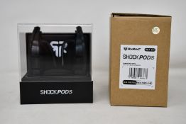 A pair of as new black RuRoc RG1-DX shock Pods.