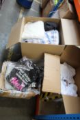 A quantity of as new clothing and related items.
