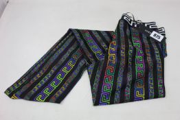 A pair of girls as new Versace leggings (12A).