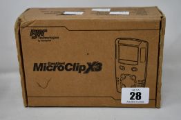 A Honeywell MicroClip X3 Gas Detector.