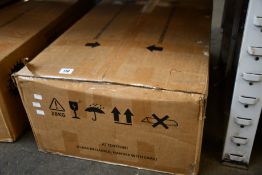 A Wowcher 4 Piece Rattan Outdoor Furniture Set in grey (GIT-00123).