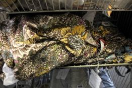 A Marina Sport Marina Rinaldi Damerino dress (UK 28), a Marina Rinaldi Dalmata dress (UK 28), a