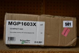 A Schneider Electric MGP1603X Compact NSX.