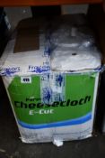 A case of twelve as new Purewipe 588020 E-Cut cheesecloth rolls, 20