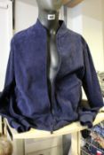 An as new Brioni perforated suede jacket (Size 54 - RRP £1130).