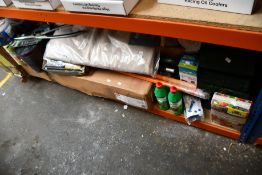 A quantity of miscellaneous garden and pet related items.