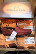 Eight pairs of as new Pegada shoes (Assorted sizes).