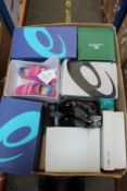 A quantity of children's assorted as new footwear to include Lacoste, Asics, Skechers, Geox, GBB and