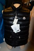 An as new Moncler Gui gilet (TG 2).