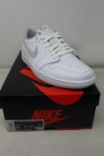 A pair of women's as new Nike Air Jordan 1 Low OG (UK 7).