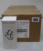 Twelve boxed as new Austin Austin Bergamot & Juniper shampoo (300ml).