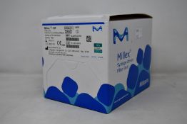 A boxed as new Millex Syringe-driven filter unit.