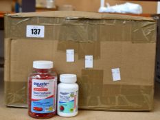 A quantity of Equate and target stool softener and laxatives (Expiry 2023).