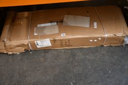 An aluminium motorcycle ramp.