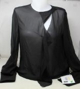 An as new Lanvin black top (EU 36).