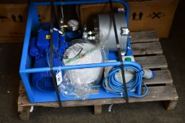 A Kleenoil MFU Micron oil filtration unit.