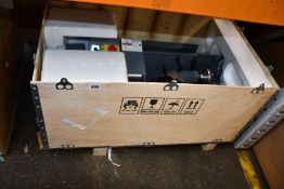 An MX - 8 x 14 variable speed lathe.