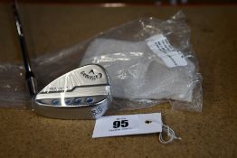 An as new Callaway Jaws MD5 Chrome Wedge (RH, 54/10S) with a True Temper Dynamic Gold Shaft.
