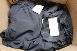 A quantity of assorted as new LuluLemon fitness wear (Approximately 25 items - Please not items have